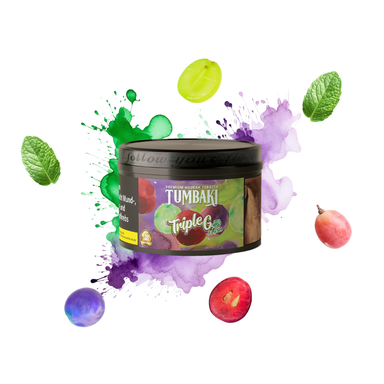 Tumbaki Shisha Tabak Triple G Flash 200g