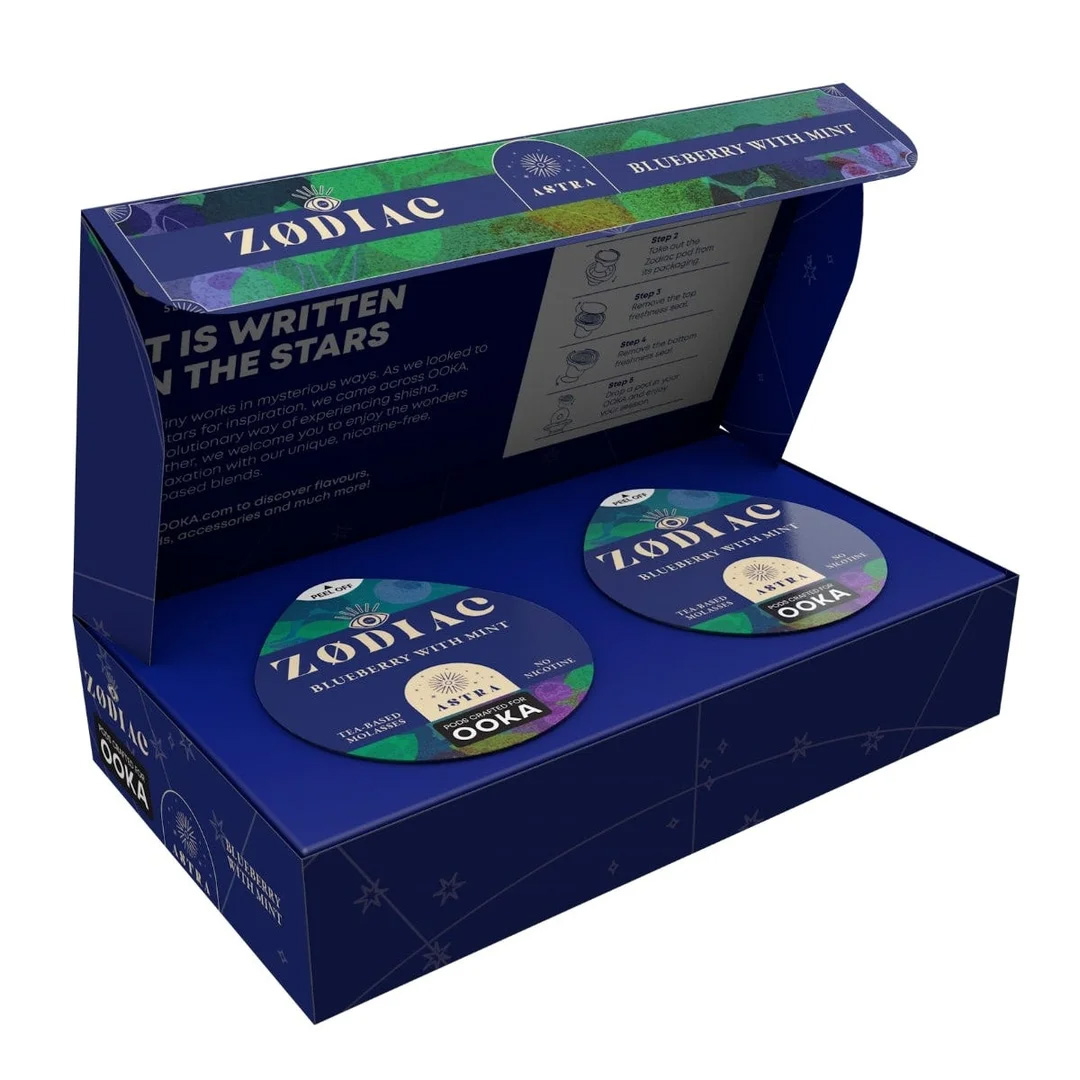 OOKA Zodiac Tabakersatz Pods Astra 2er Pack