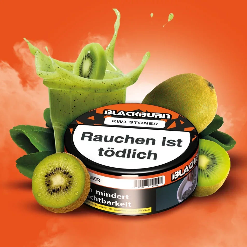 Blackburn Shisha Tabak Kwi Stoner 100g Blackburn Shisha Tabak Kwi Stoner 100g