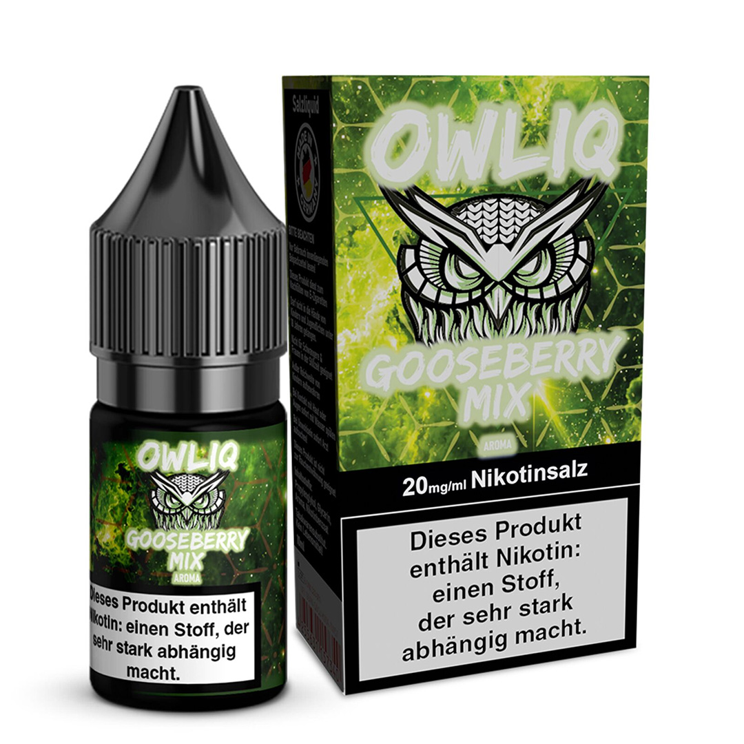 Owliq Gooseberry Mix Nikotinsalz Liquid 20mg 10ml