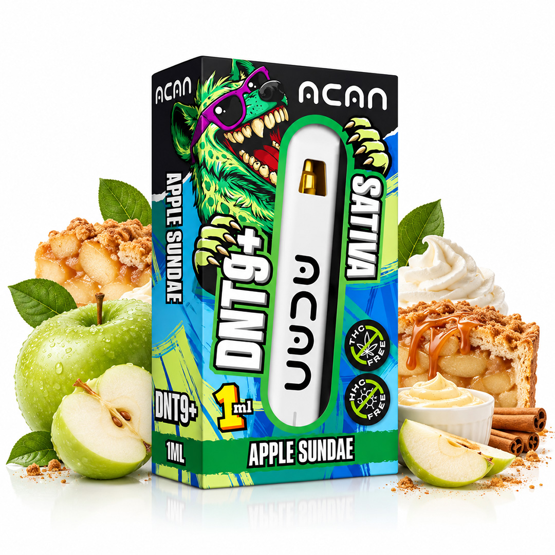 Acan DNT-9+ Vape Apple Sundae 1ml Acan DNT-9+ Vape Apple Sundae 1ml