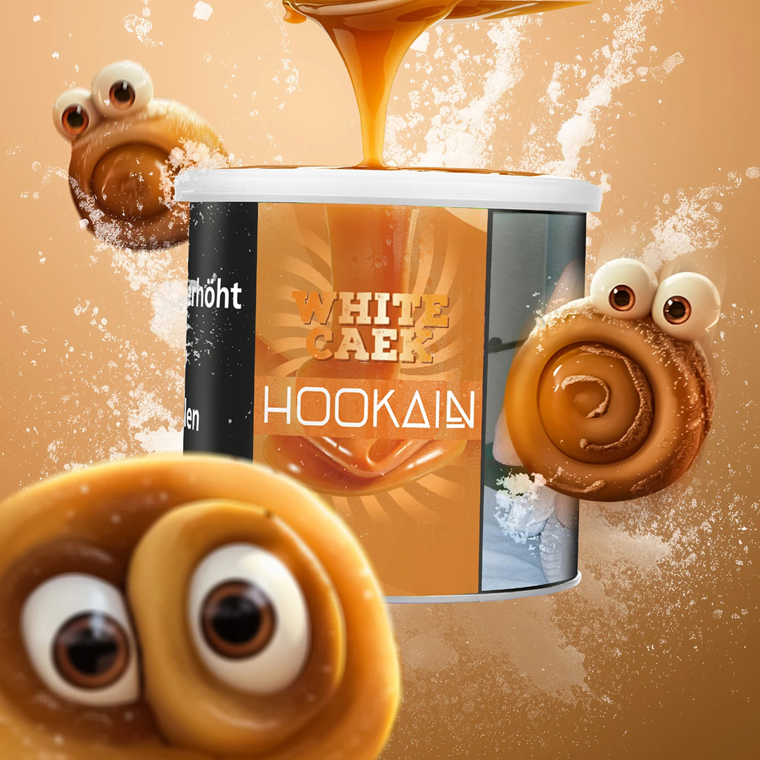 Hookain Shisha Tabak White Caek 200g Hookain Shisha Tabak White Caek 200g