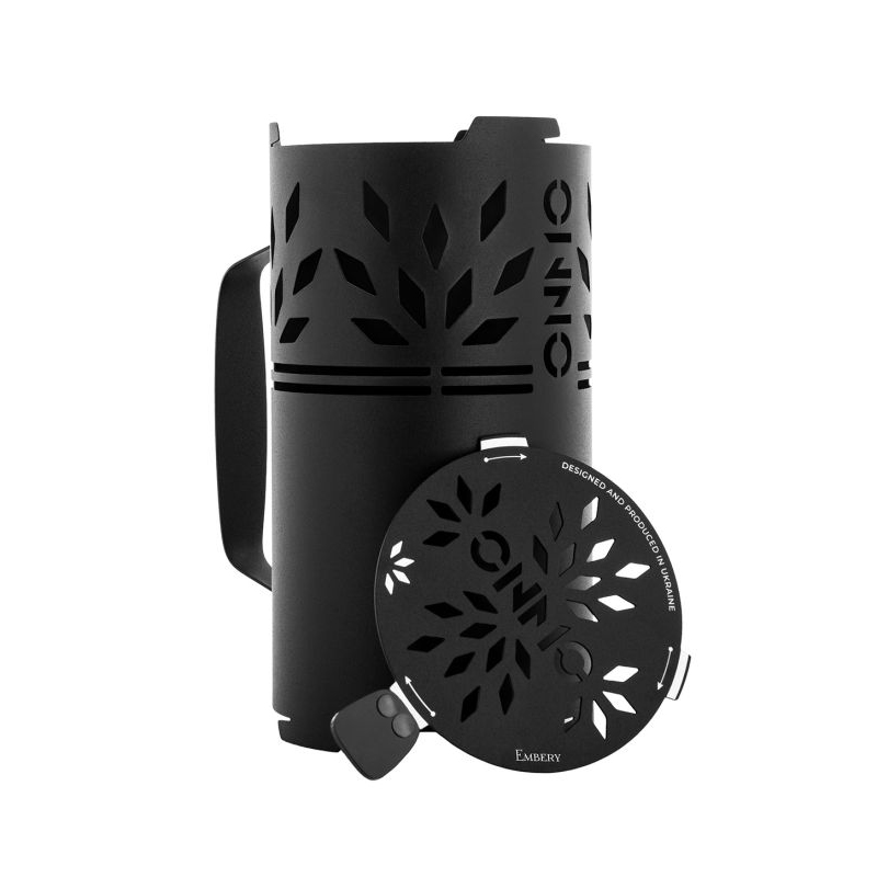 Onmo Shisha Wind Cover Black Onmo Shisha Windschutz Schwarz