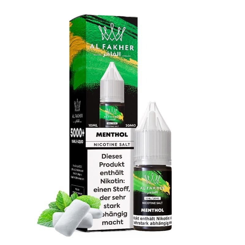 Al Fakher - Menthol Nikotinsalz Liquid 10ml | 20mg/ml