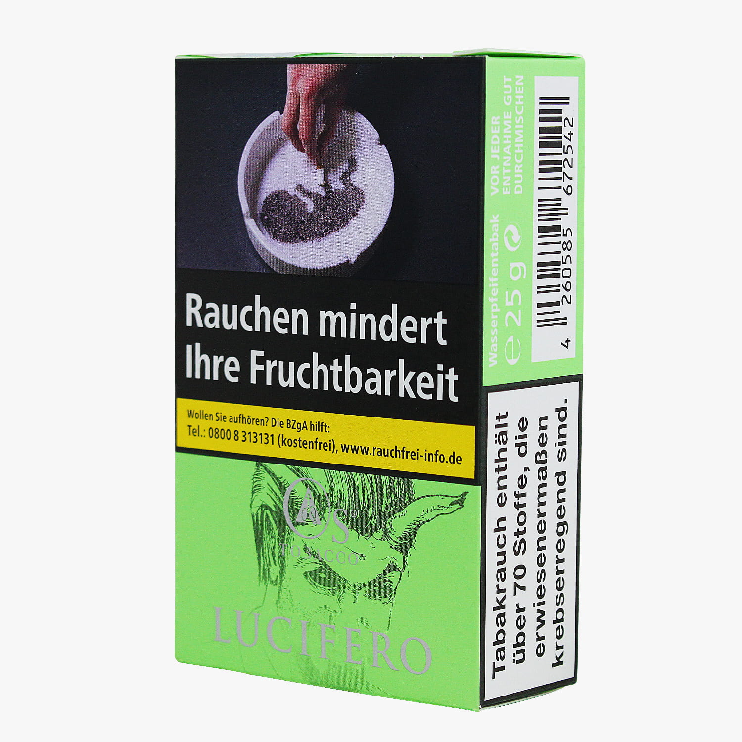 TOS25lu Oscars Doobacco Green Lucifero 25g