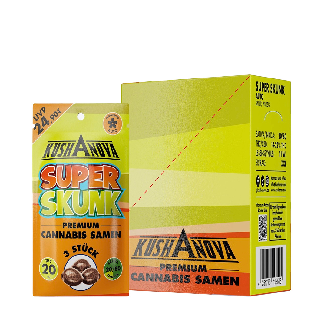 Kushanova Cannabissamen Super Skunk Kushanova Cannabissamen Super Skunk