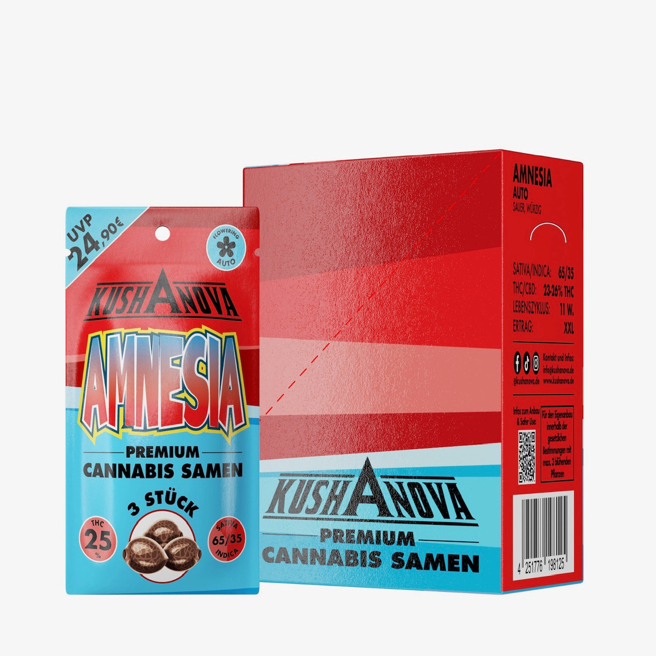 Kushanova Cannabissamen Amnesia Kushanova Cannabissamen Amnesia