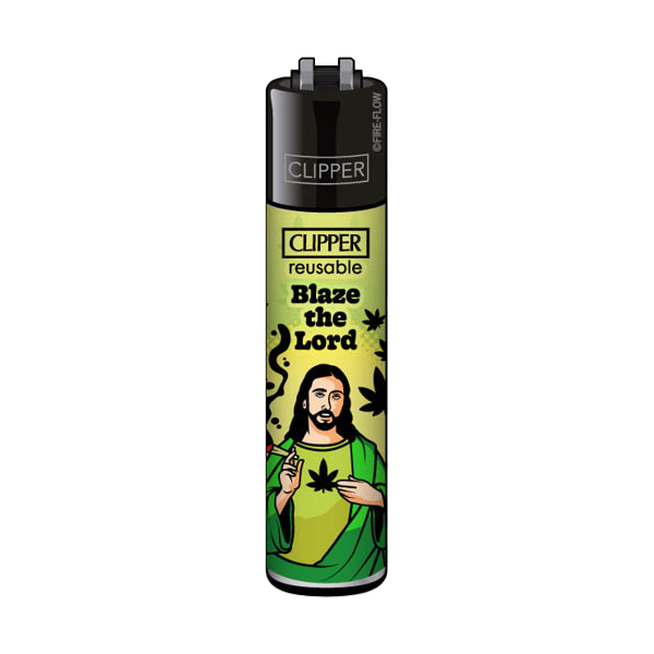 Clipper Feuerzeug 420 Statements #2 Collection Motiv Blaze the Lord