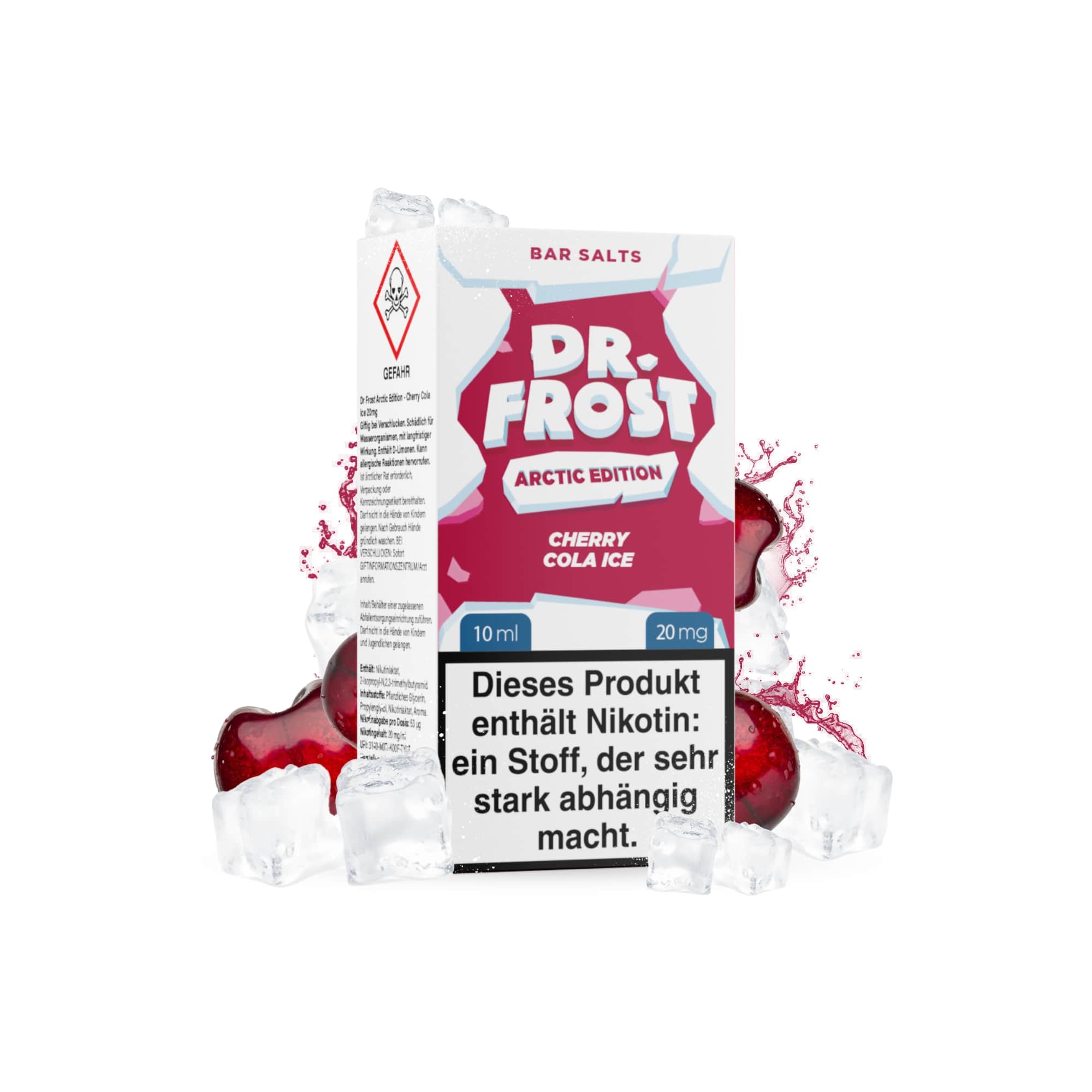 Dr. Frost Arctic Edition Cola Cherry Ice Nikotinsalz Liquid 10ml 20mg Dr. Frost Arctic Edition Cola Cherry Ice Nikotinsalz Liquid 10ml 20mg