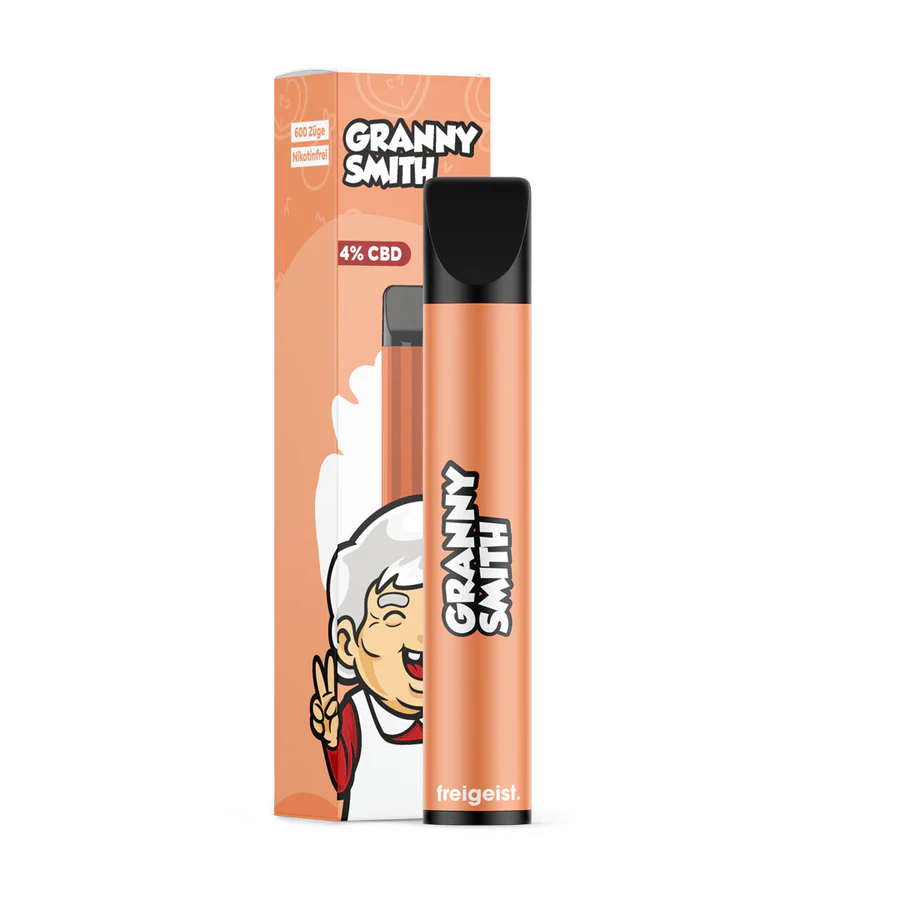 Freigeist 4% CBD Vape Einweg E-Zigarette - Granny Smith - 2ml