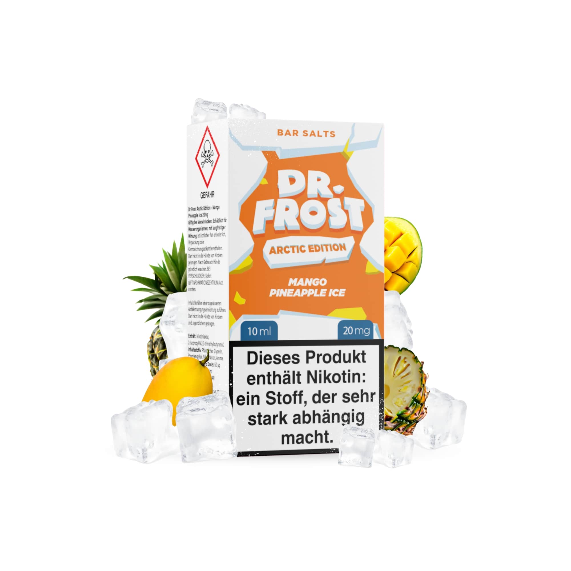 Dr. Frost - Arctic Edition Mango Pineapple Ice Nikotinsalz Liquid 10ml | 20mg/ml