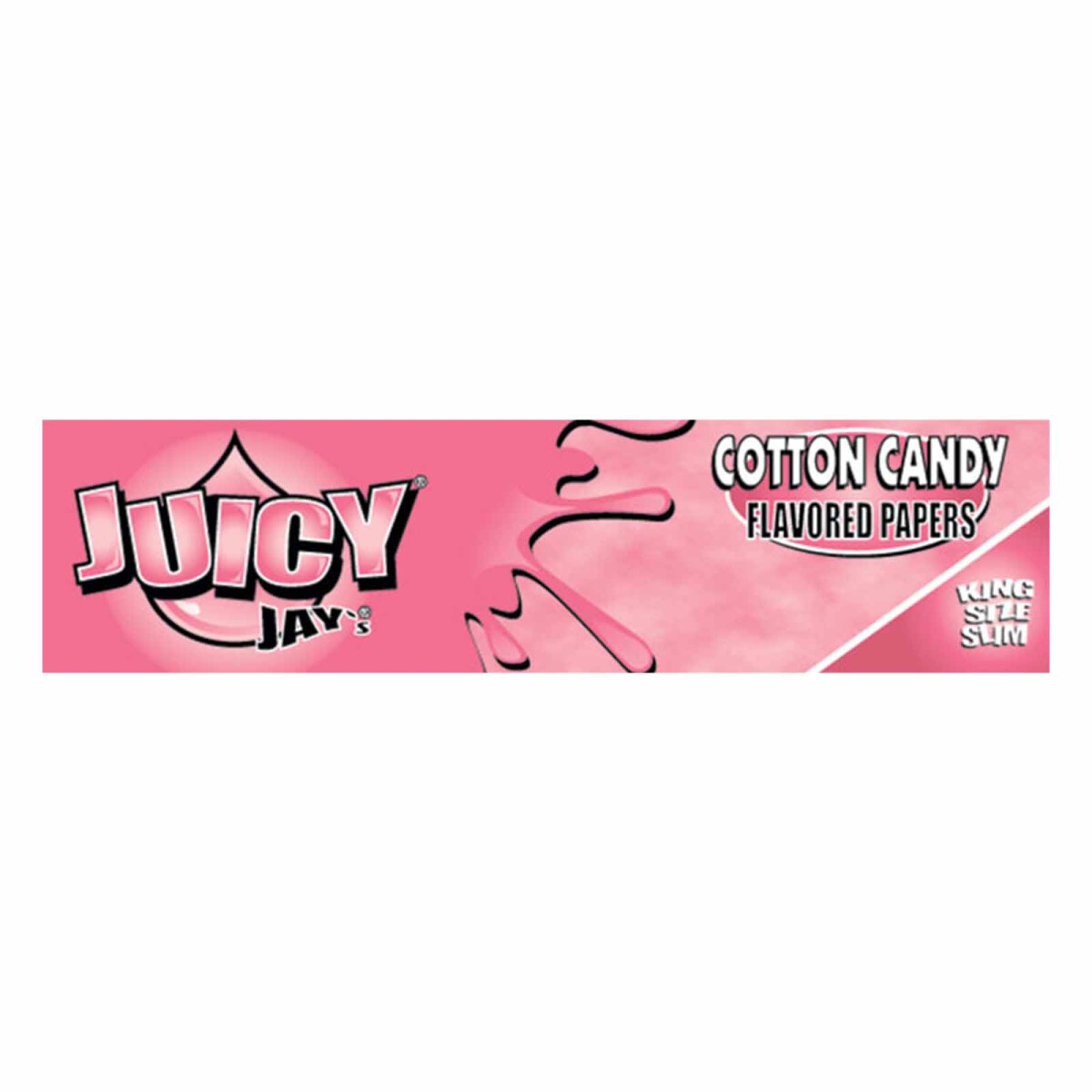 Juicy Jay's - Mix N Roll King Size Slim Longpapers mit Geschmack - Cotton Candy