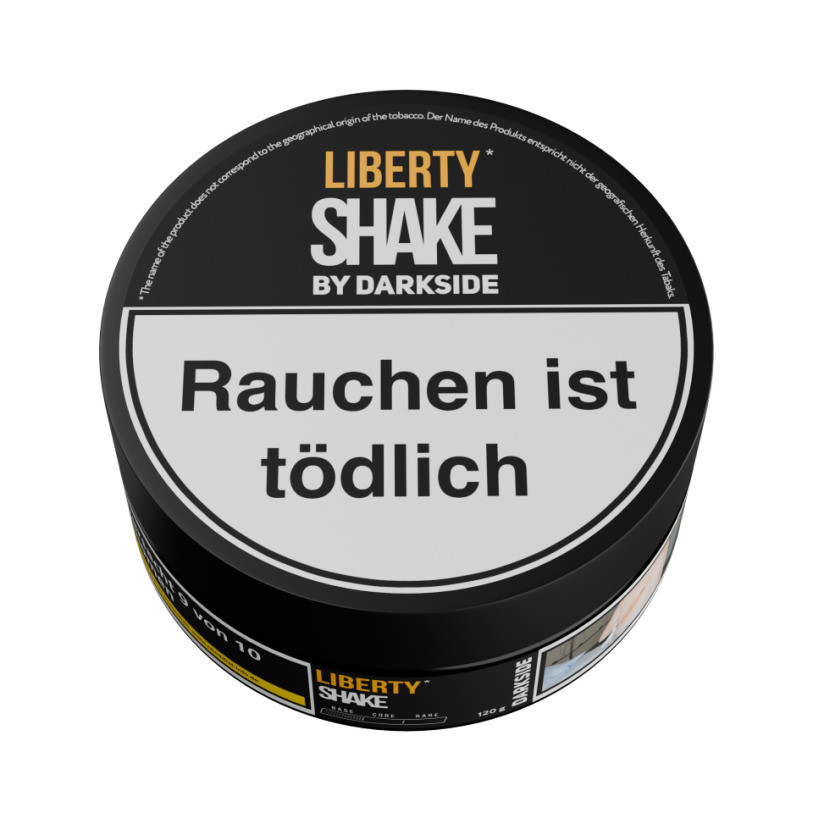 Darkside Shisha Tabak Liberty Shake 120g Dose Darkside Shisha Tabak Liberty Shake 120g Dose