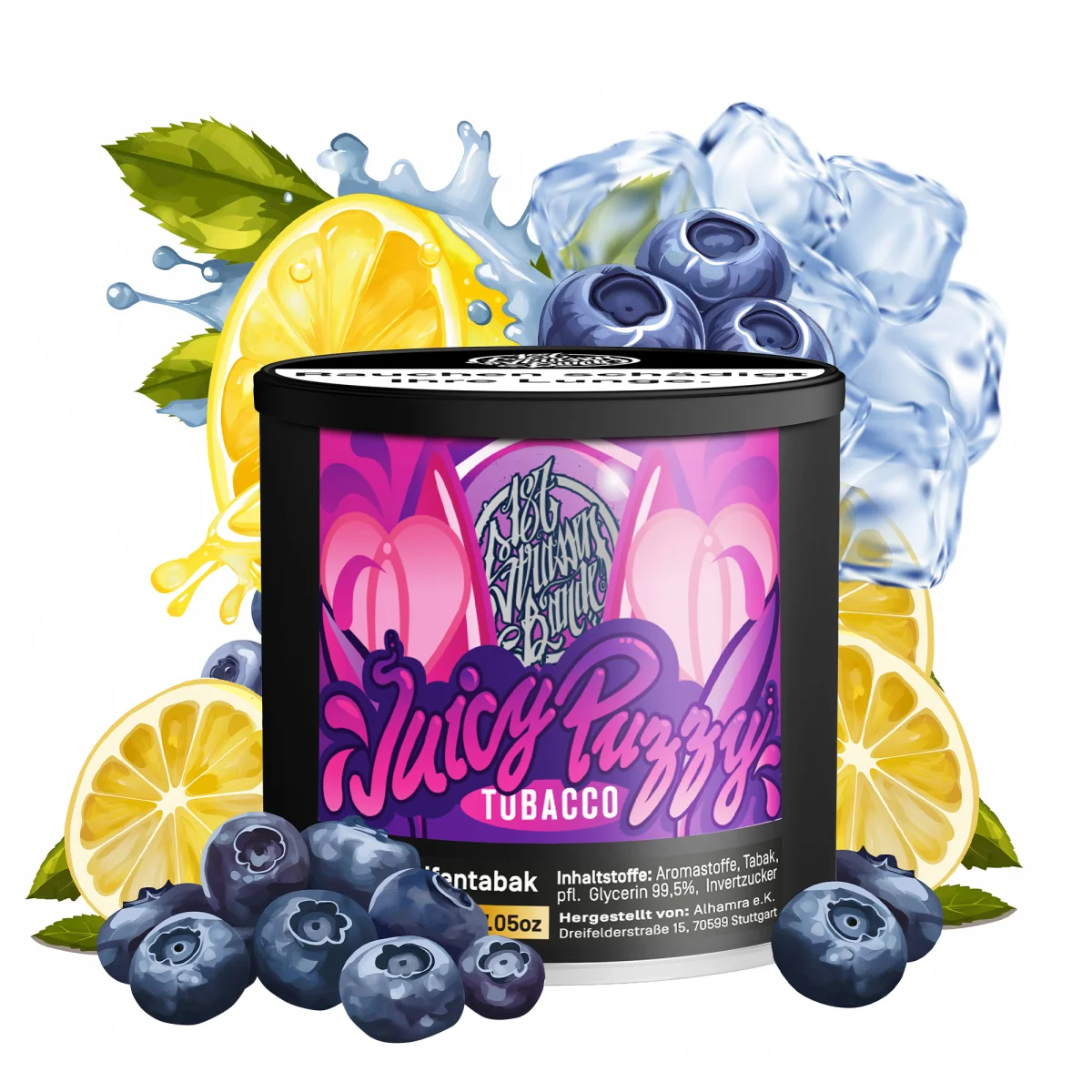 187 Shisha Tabak - Juicy Puzzy 200g