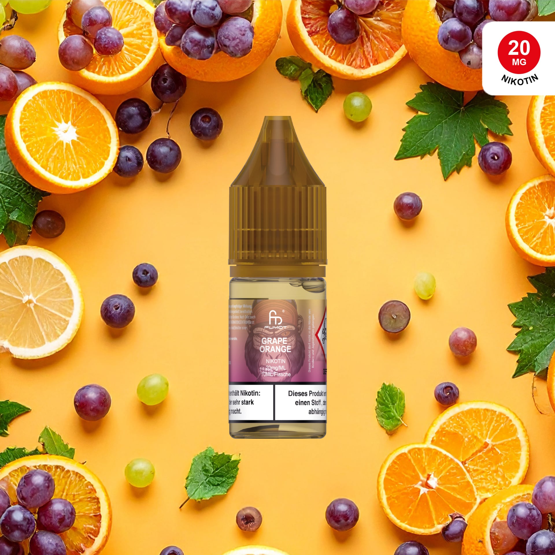 RandM Tornado Liquid Grape Orange 10ml 20mg RandM Tornado Liquid Grape Orange 10ml 20mg