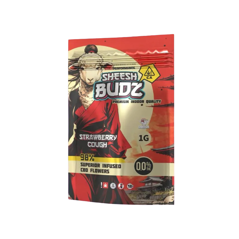 Sheesh BudZ Superior Blüte Strawberry Cough 1g