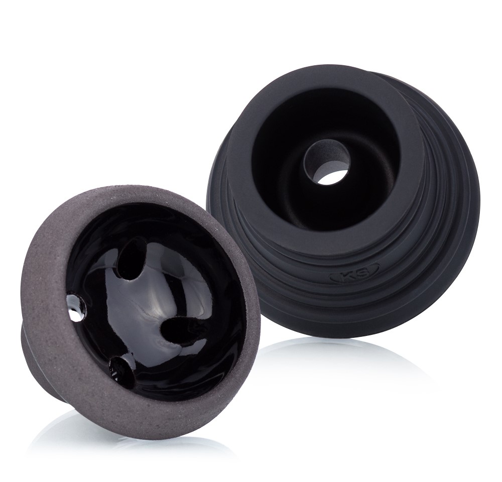 KS Appo Shisha Kopf Silko Shiny Black KS Appo Shisha Kopf Silko Shiny Black