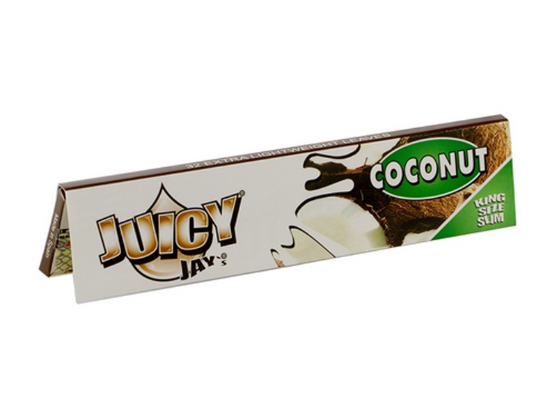 Juicy Jay's - Mix N Roll King Size Slim Longpapers mit Geschmack - Coconut
