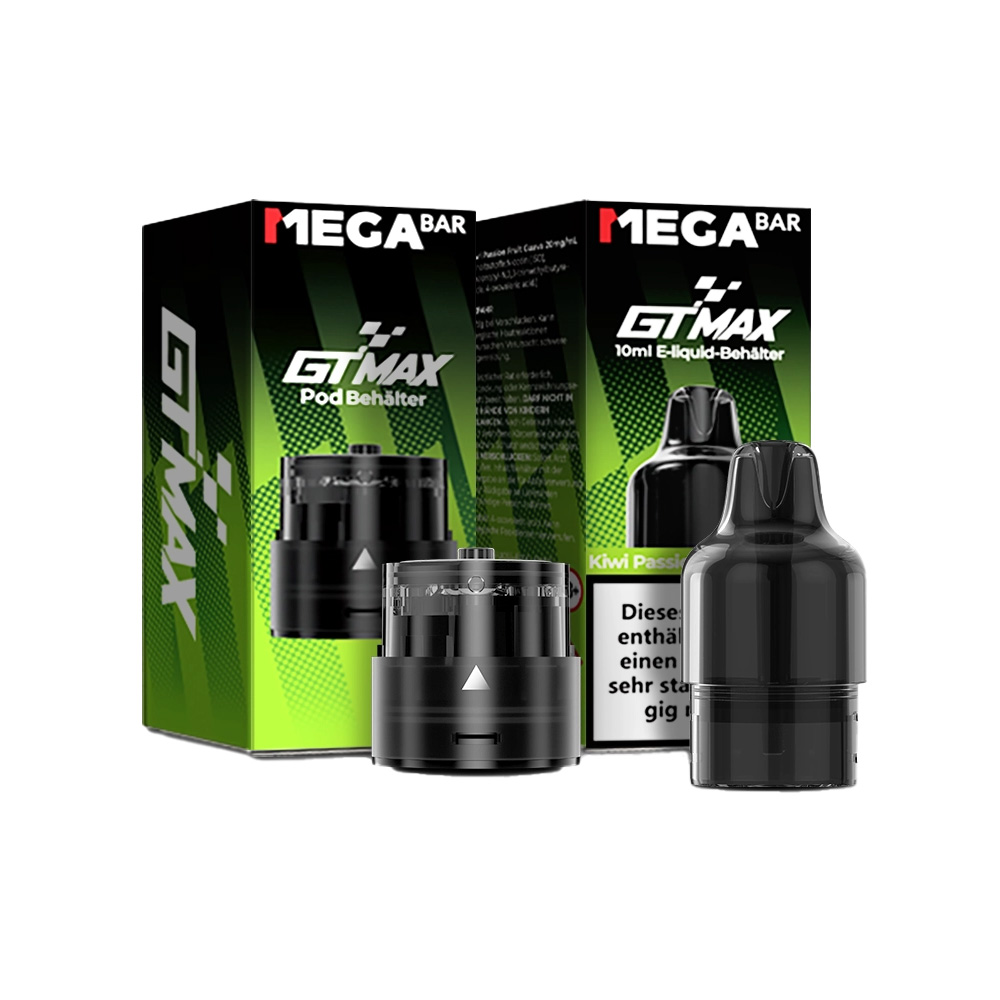 MegaBar GT Max Pod Kiwi Passion Fruit Guava 10ml MegaBar GT Max Pod Kiwi Passion Fruit Guava 10ml