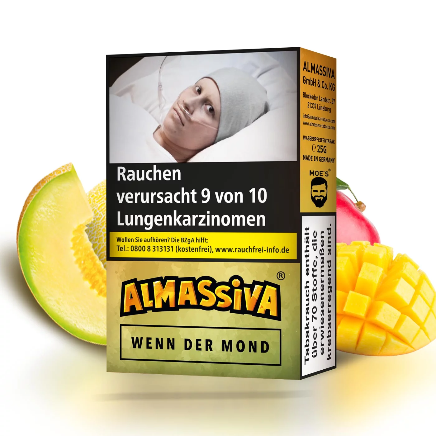 Al Massiva Shishatabak Wenn der Mond 25g Al Massiva Shishatabak Wenn der Mond 25g