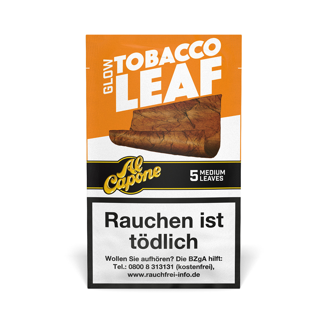 Al Capone Tobacco Leaf zum Drehen Glow