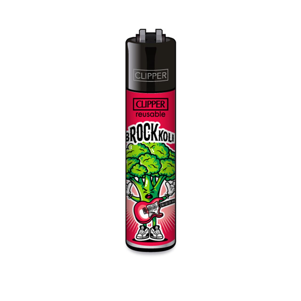 CLIPPER Feuerzeug - Brokkoli Collection - Motiv B Rock oli