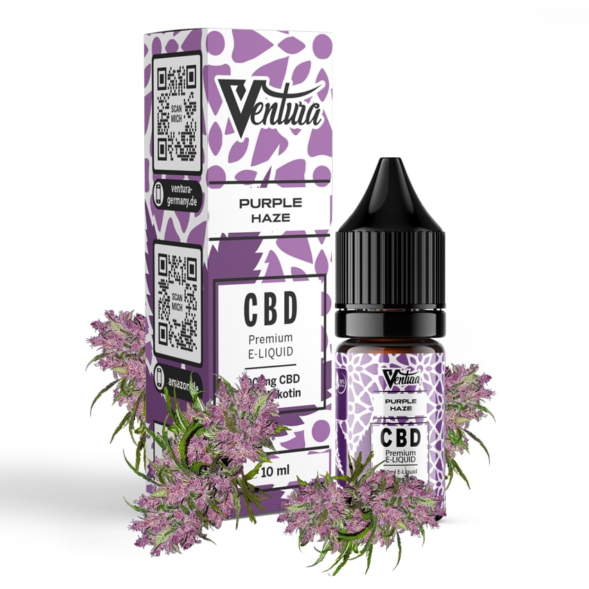 Ventura CBD Liquid Purple Haze 10ml 600mg Ventura CBD Liquid Purple Haze 10ml 600mg