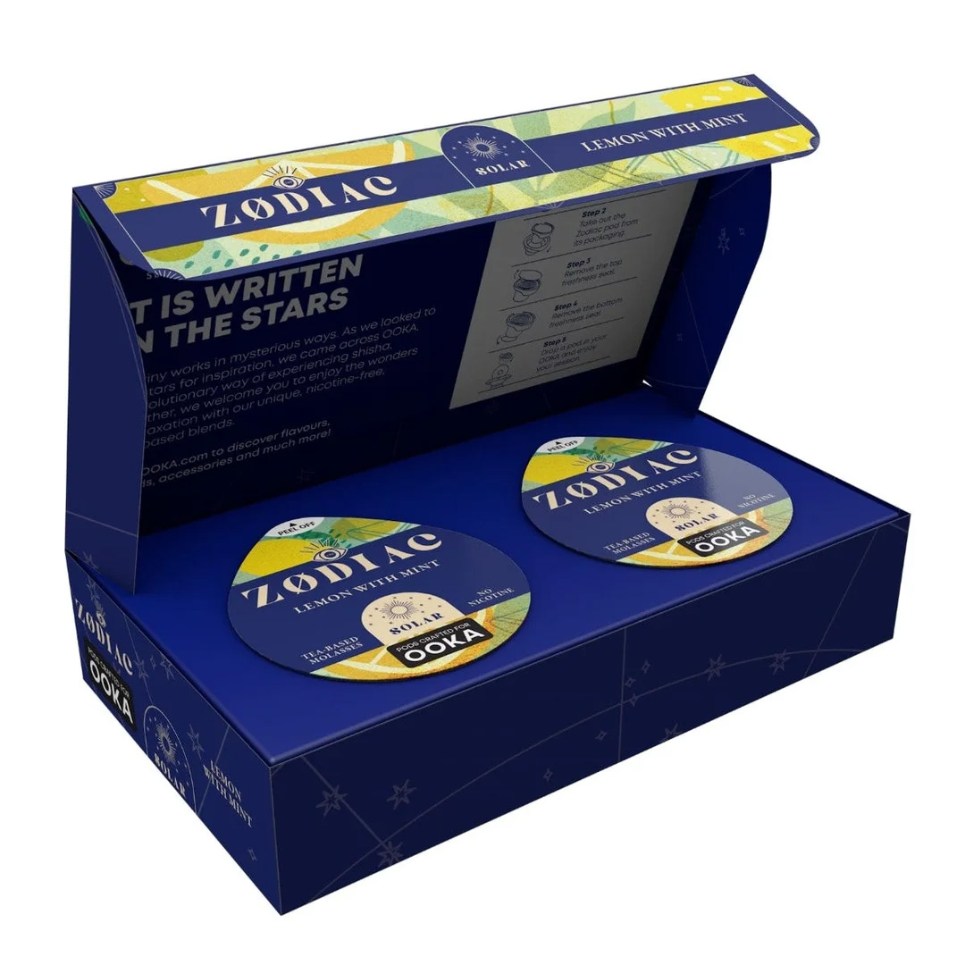 OOKA Zodiac Tabakersatz Pods Solar 2er Pack OOKA Zodiac Tabakersatz Pods Solar 2er Pack