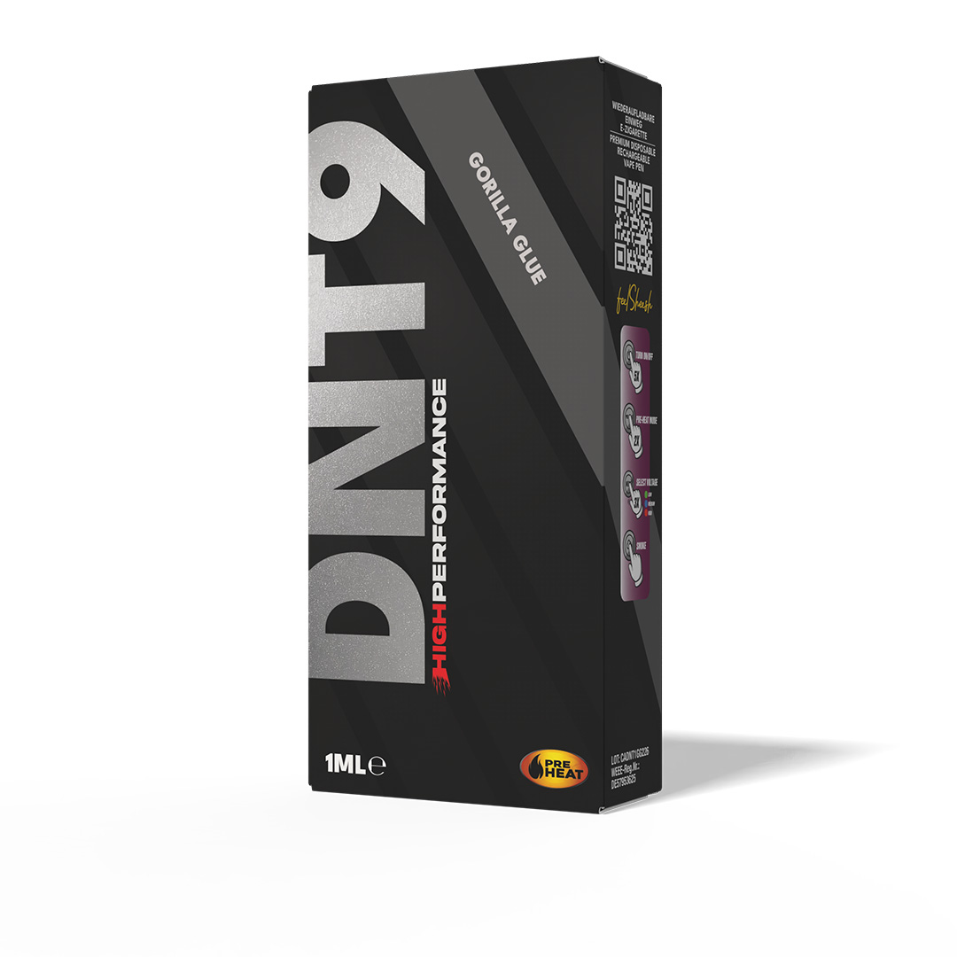 High Performance - DNT-9 Vape Gorilla Glue 1ml