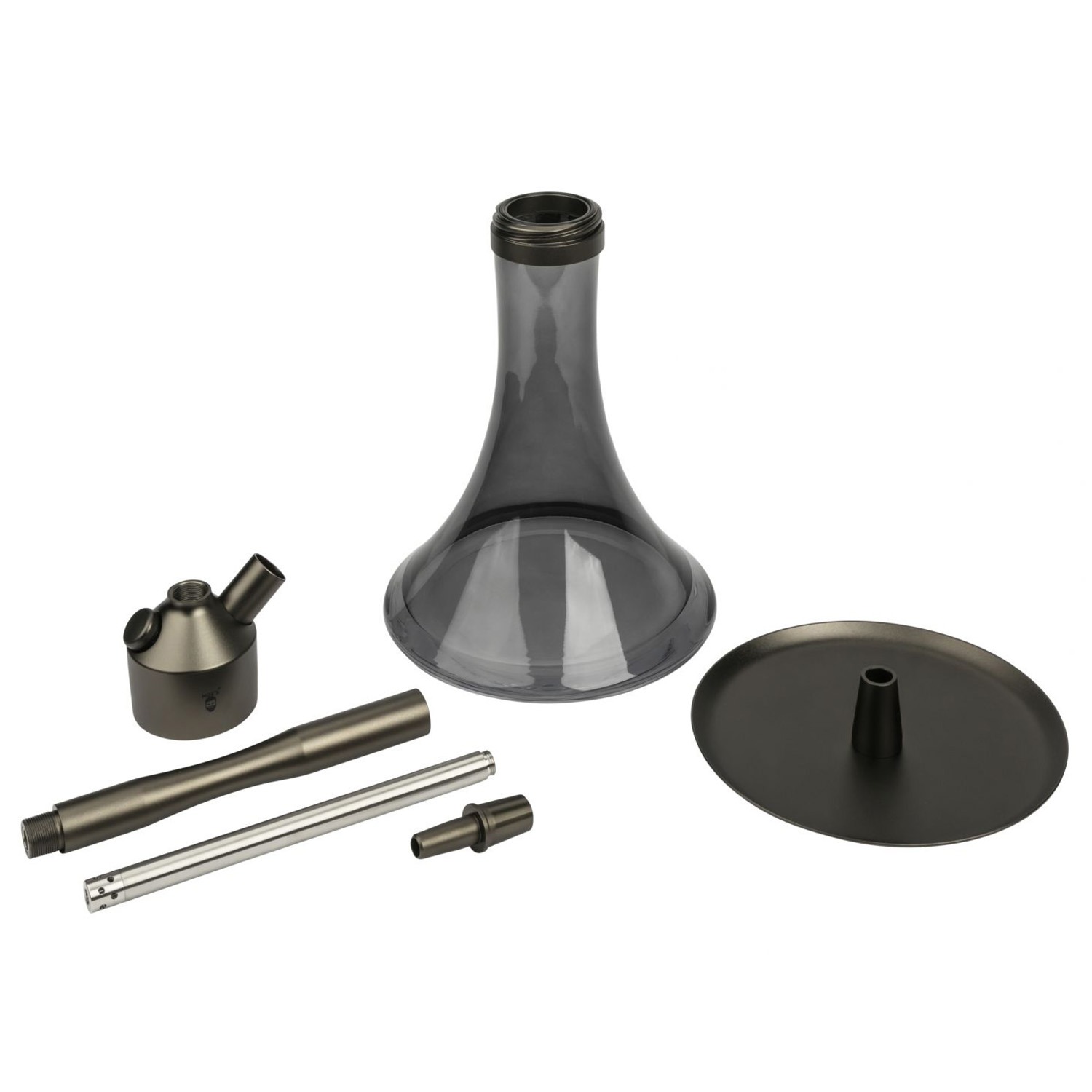 MOES Shisha M1 2U Aluminium Anthrazit Teile