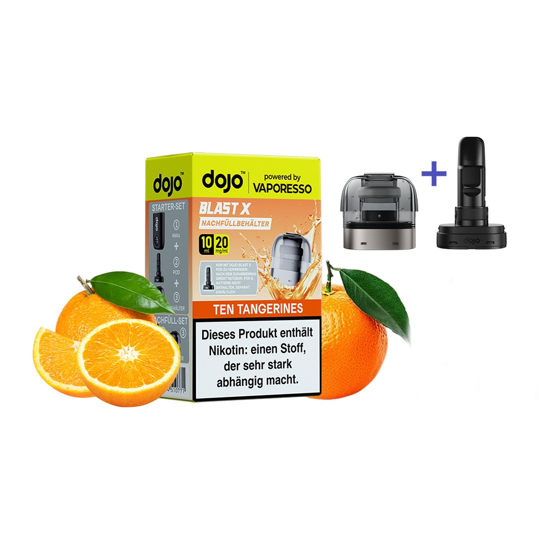 Vaporesso Dojo Blast X Pod Ten Tangerines 10ml