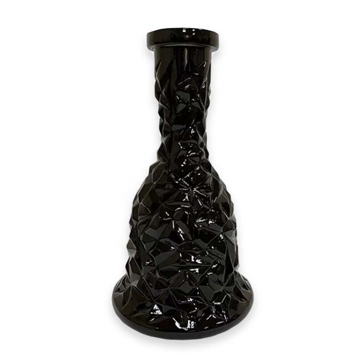 Vessel Glass Shisha Bowl Bell Crystal Black Vessel Glass Shisha Bowl Bell Crystal Black