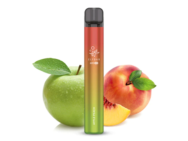 Elfbar 600 V2 Einweg E-Zigarette Vape Apple Peach