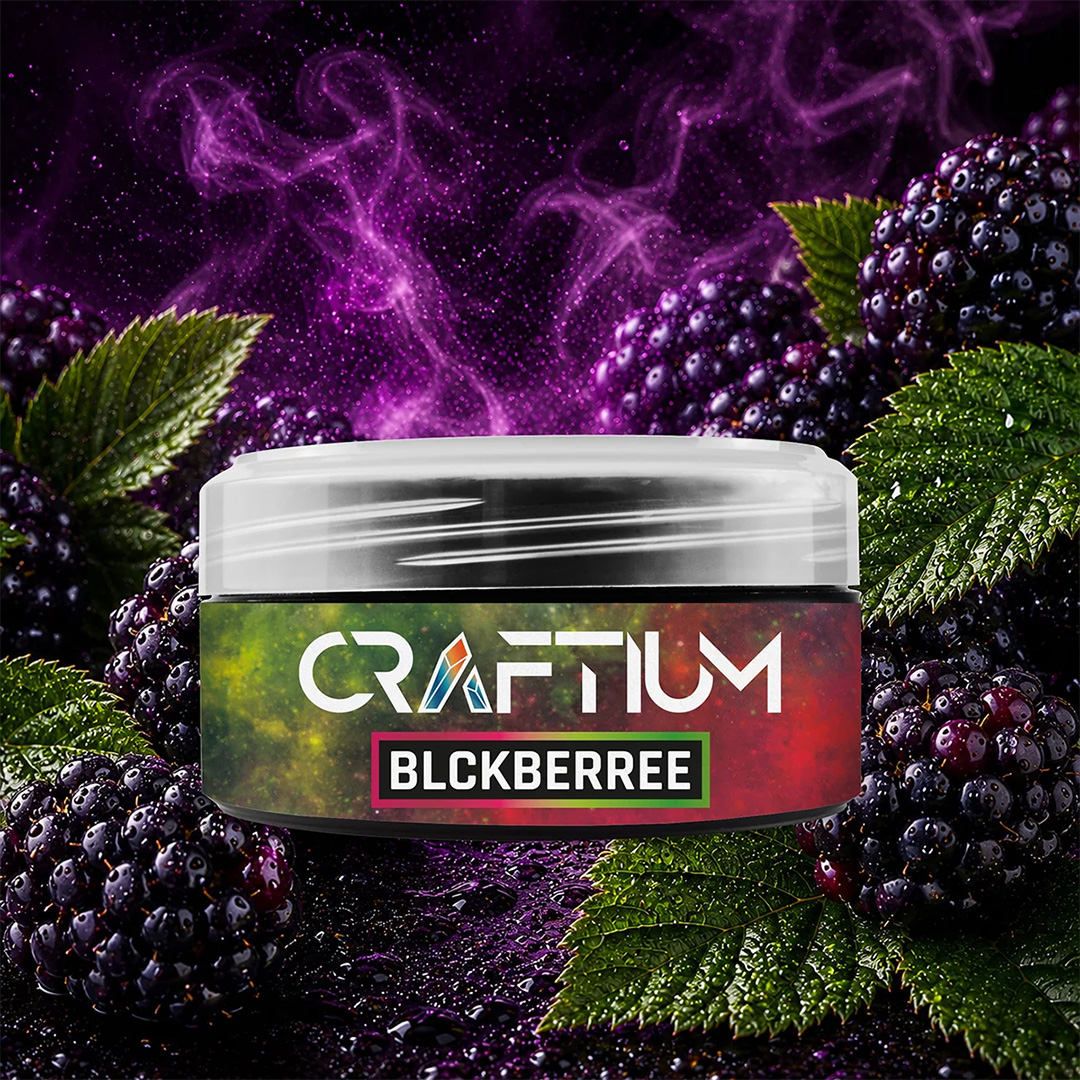 Craftium Darkblend Shisha Tabak Blackberry 100g