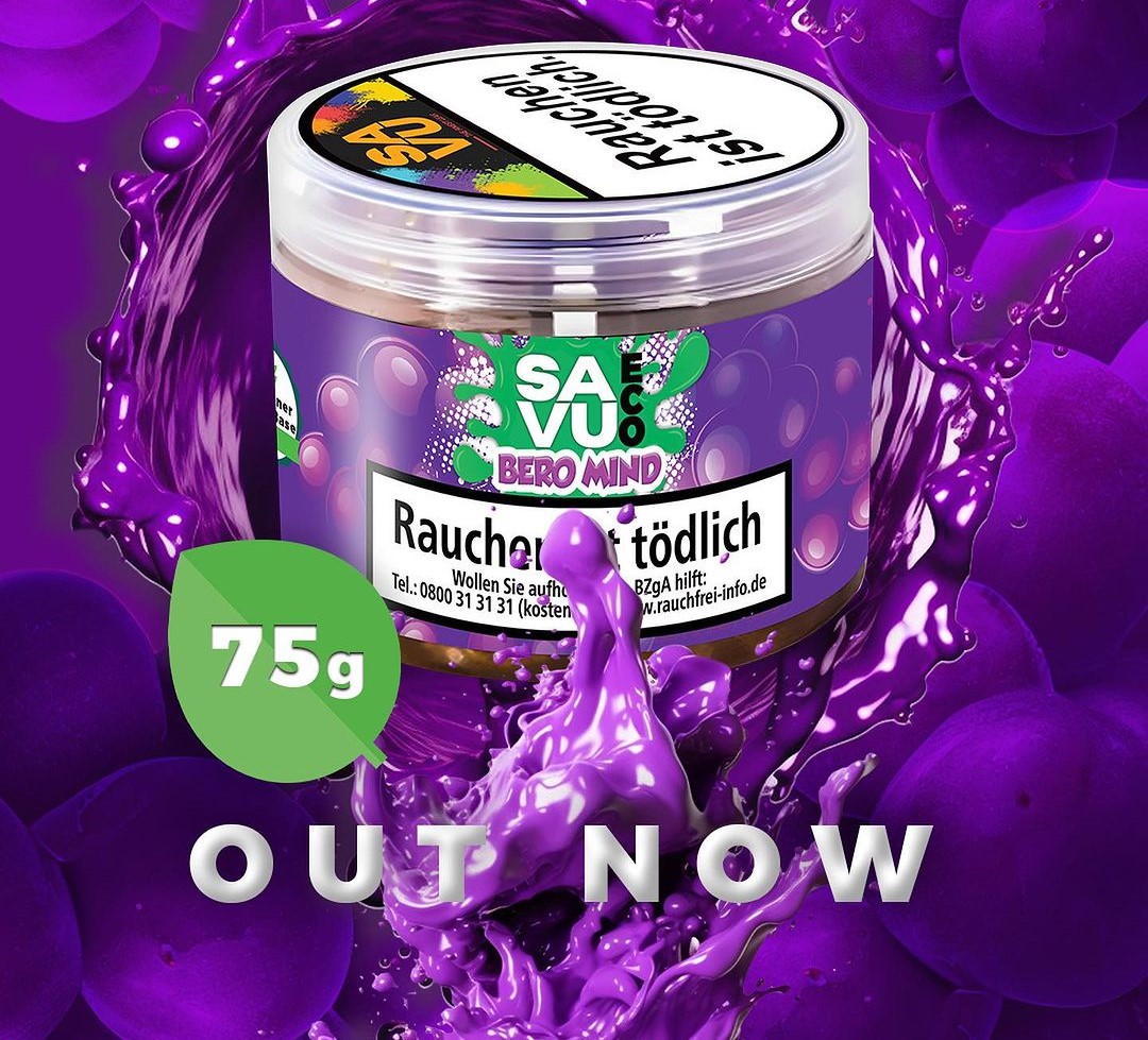 Savu Eco Pfeifentabak Bero Mind 75g Savu Eco Pfeifentabak Bero Mind 75g