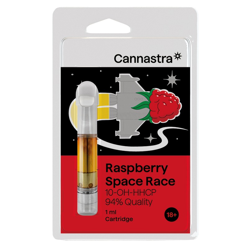 Cannastra - 10-OH-HHC Kartusche - Raspberry Space Race 1ml