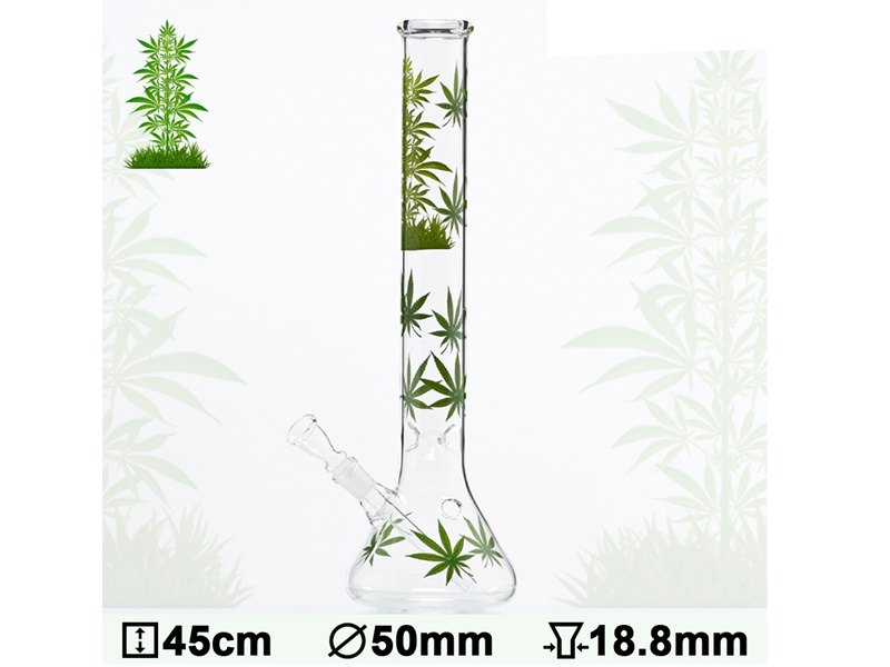 Glasbong Jhari Beaker 45 cm Glasbong Jhari Beaker 45 cm