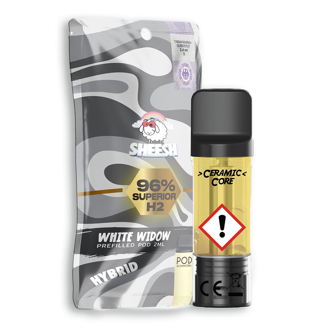 Sheesh H2 White Widow Pod Sheesh H2 White Widow Pod