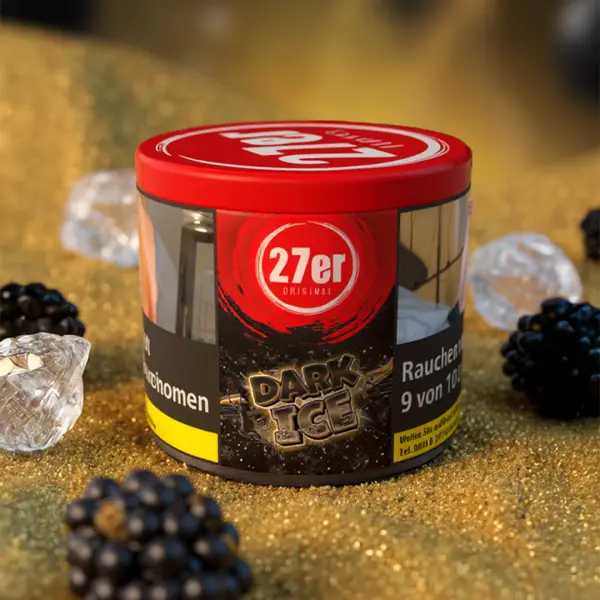 27er Virginia Shisha Tabak Dark Ice 200g
