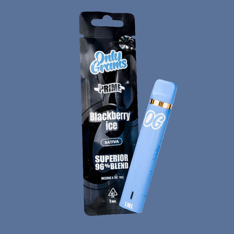 Only Grams Superior Vape Blackberry Ice
