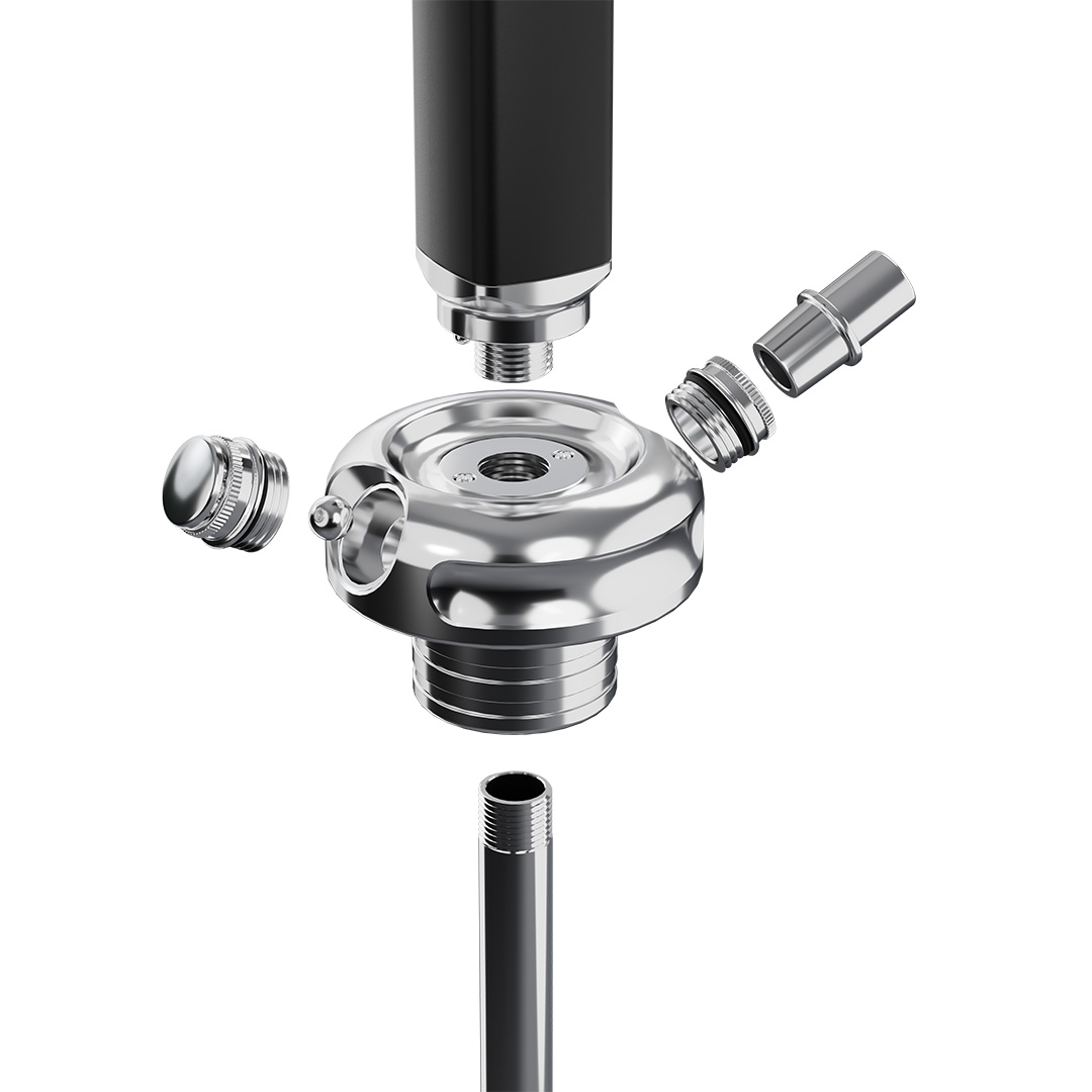 Darkside Shisha Ultima Rauchsäulenset Black Steel Darkside Shisha Ultima Rauchsäulenset Black Steel