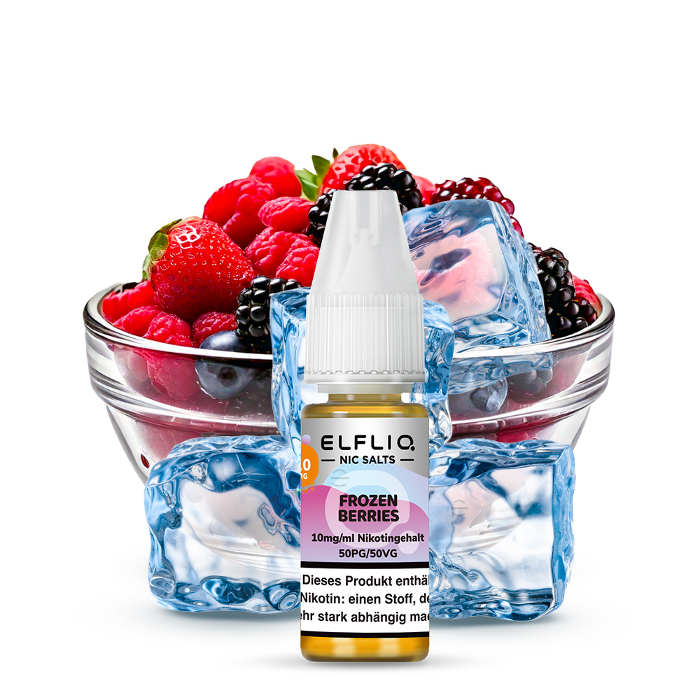 Elfliq Nikotinsalz Liquid Frozen Berries 10mg 10ml
