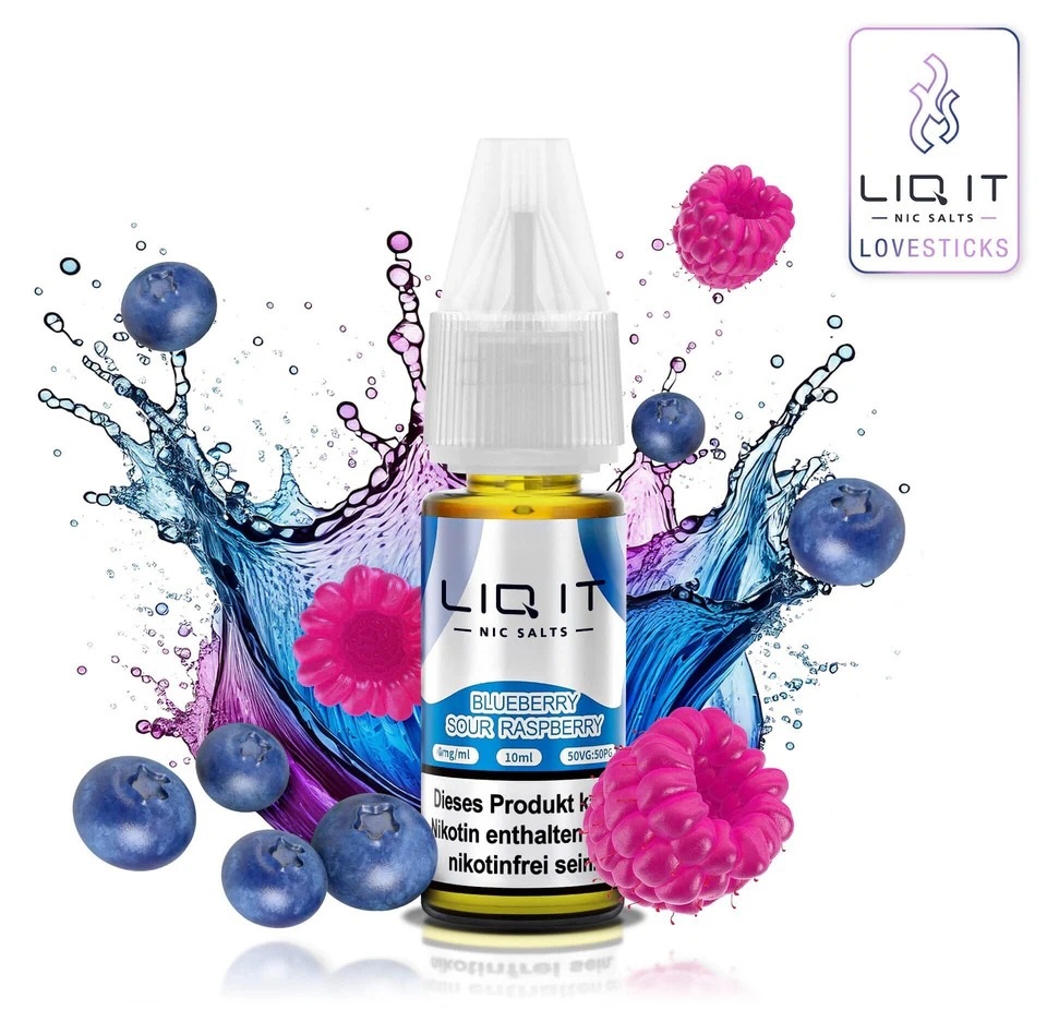 Lovesticks Liq It Liquid Blueberry Sour Raspberry 10ml Lovesticks Liq It Liquid Blueberry Sour Raspberry 10ml