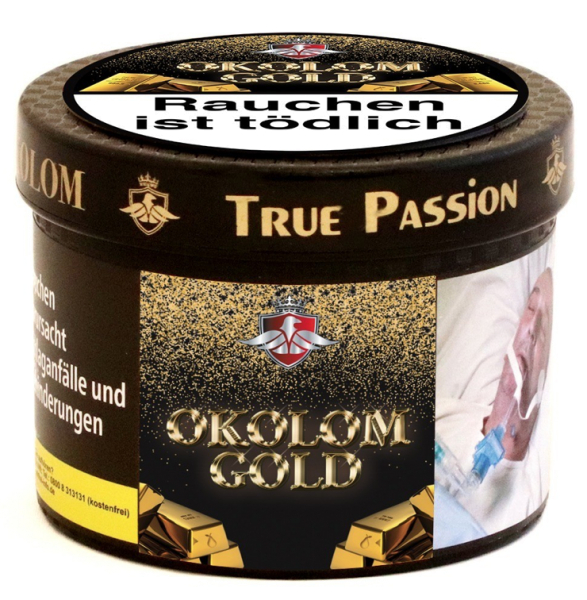 True Passion Shisha Tabak Okolom Gold 200g True Passion Shisha Tabak Okolom Gold 200g