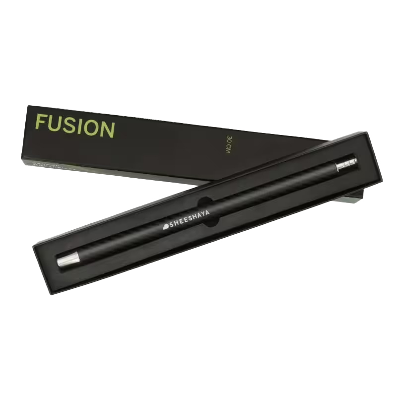 Sheeshaya Fusion Shisha Carbonmundstück Bold Black 30cm Sheeshaya Fusion Shisha Carbonmundstück Bold Black 30cm