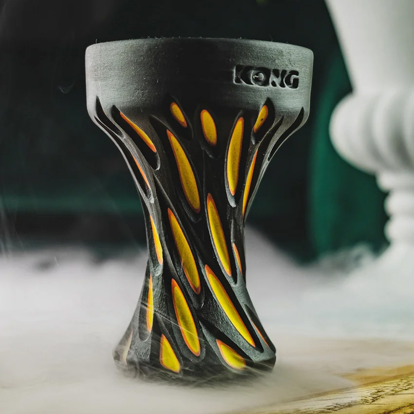 Kong Hookah Shisha Mehrlochkopf Razor Black