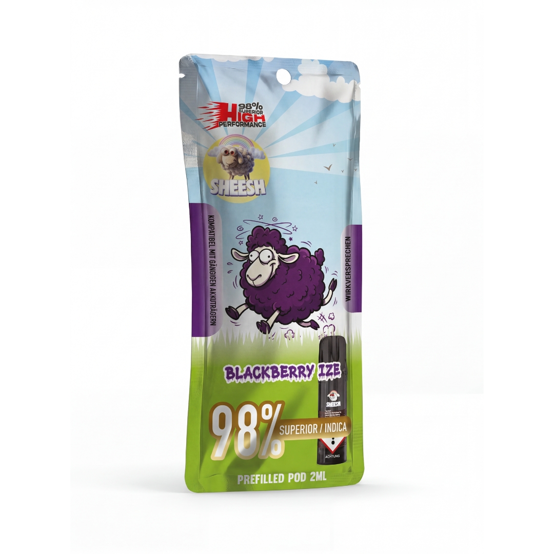 Sheesh Signature Superior Pod Blackberry Ice 2ml Sheesh Signature Superior Pod Blackberry Ice 2ml