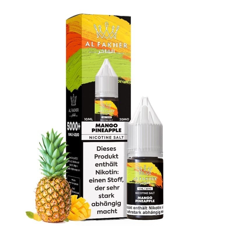 Al Fakher Liquid Mango Pineapple 20mg 10ml Al Fakher Liquid Mango Pineapple 20mg 10ml