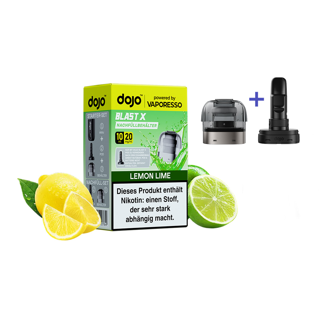 Vaporesso Dojo Blast X Pod Lemon Lime 10ml Vaporesso Dojo Blast X Pod Lemon Lime 10ml