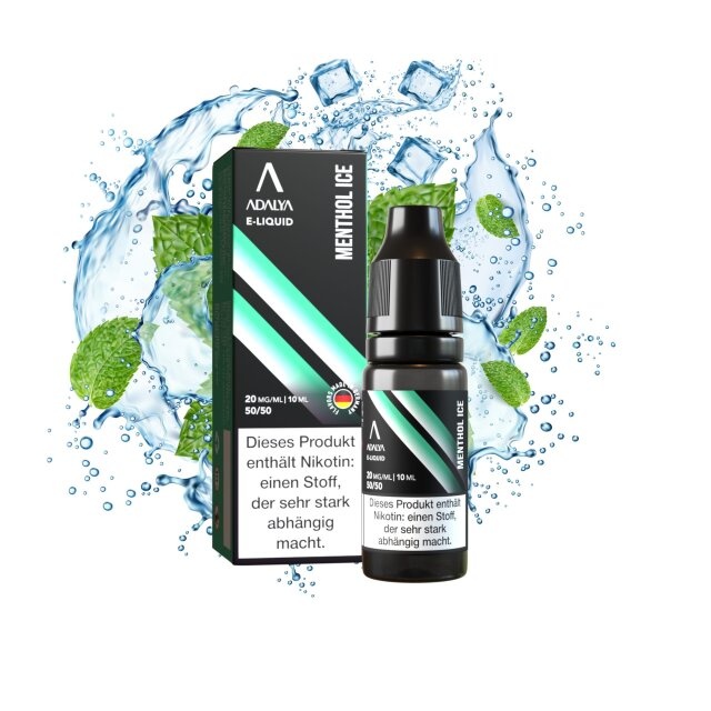 Adalya - Menthol Ice Nikotinsalz Liquid 10ml | 20mg/ml